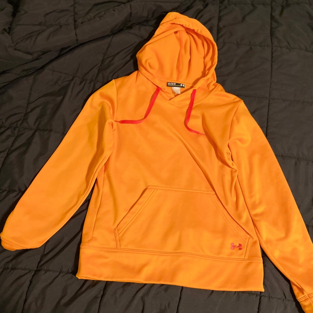 Under armour orange sweater